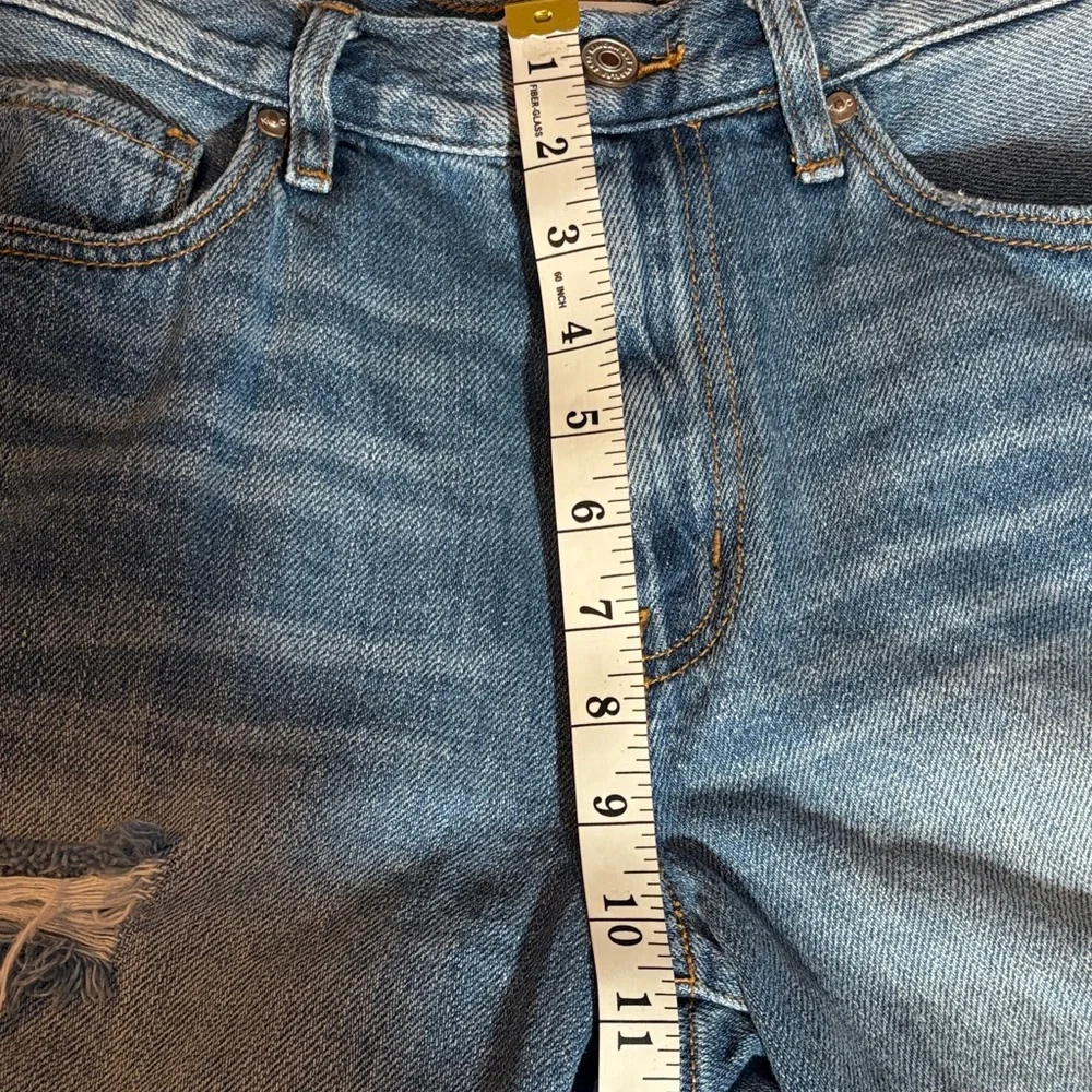 KanCan Blue Distressed Women’s Jean Shorts - Size 9/28